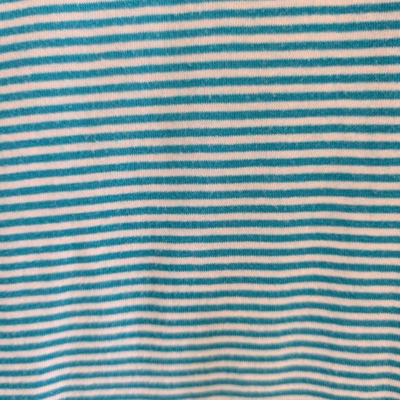 Gap Featherweight long sleeve T shirt blue striped size XS - Picture 12 of 16